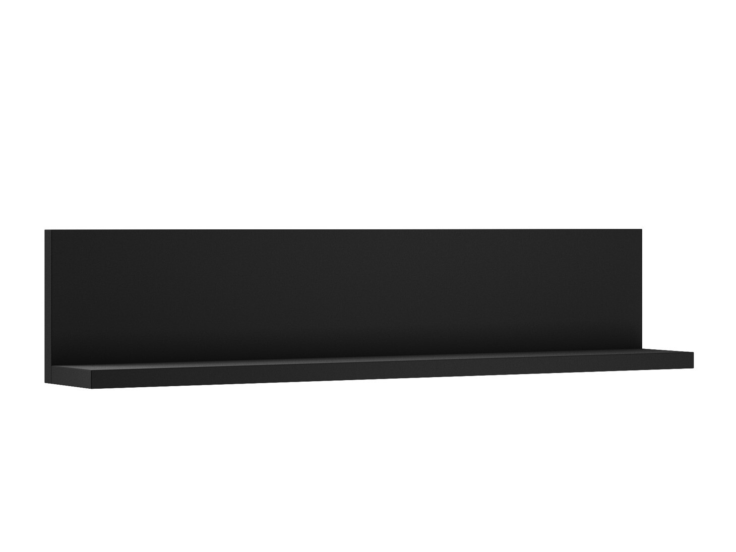 Fali polc Lutiva 102 (Matt fekete)