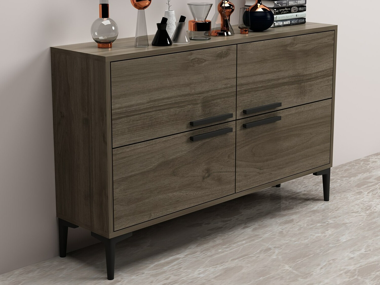 Szekrény Kailua 1955 (Dió)