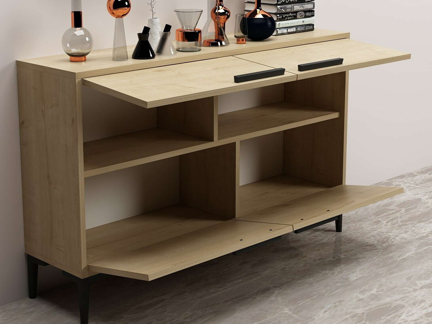 Szekrény Kailua 1955 (Tölgy)