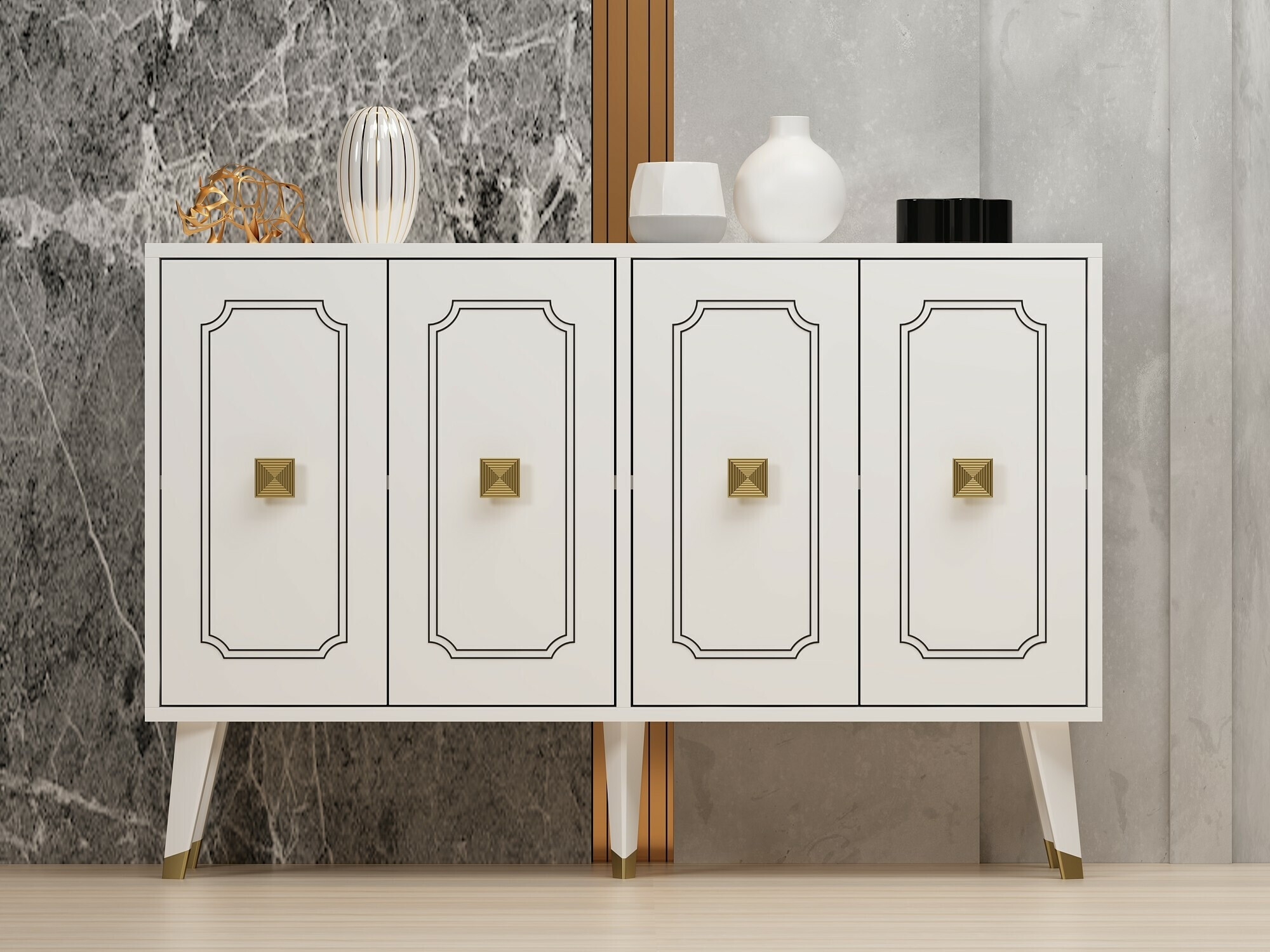 Szekrény Dunliru 111 (Fehér)