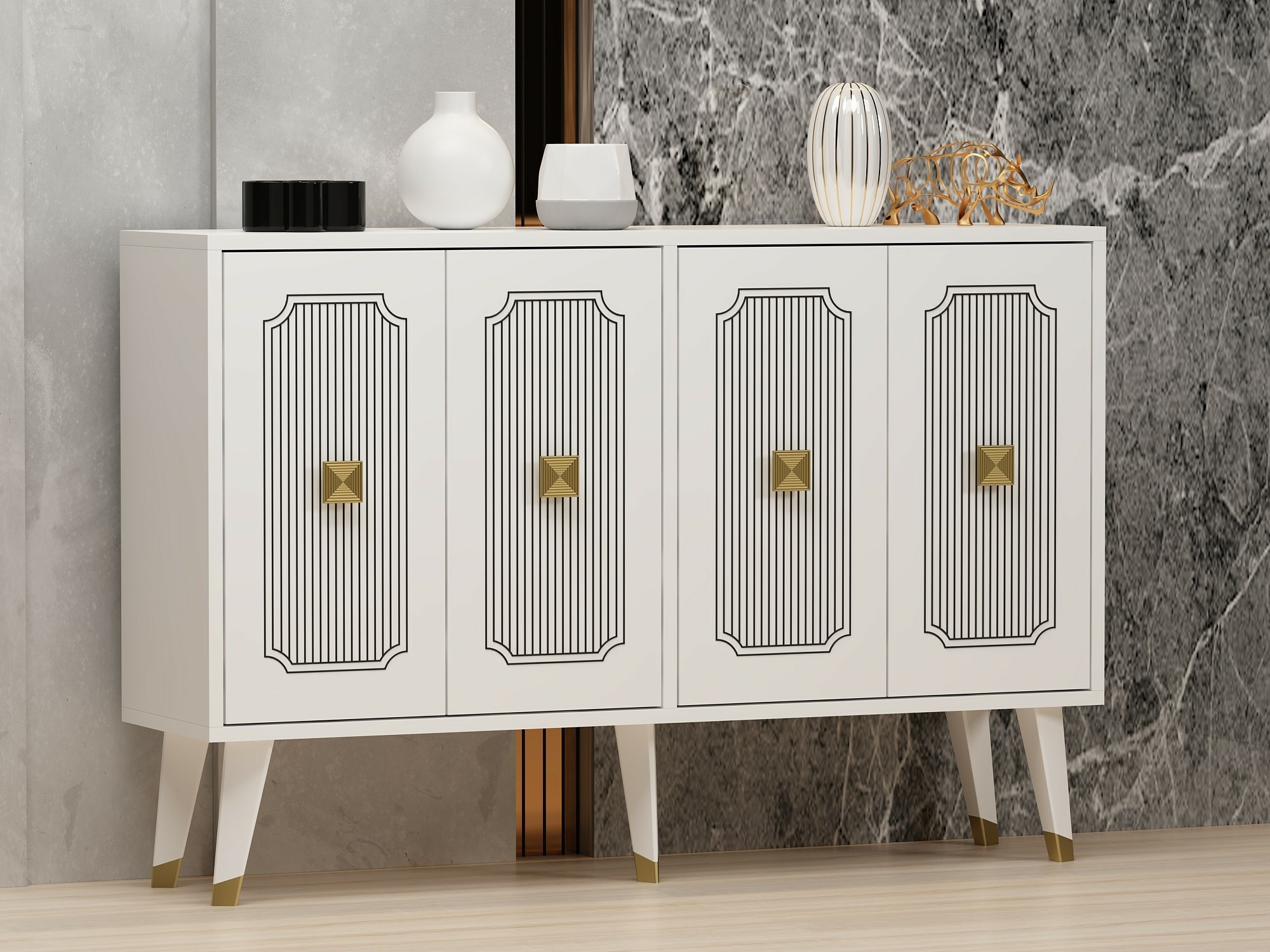 Szekrény Dunliru 112 (Fehér)