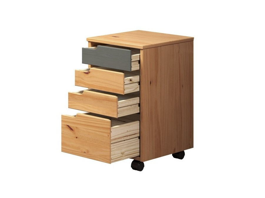 Tároló Indianapolis C101 (Mézes tölgy + Szürke)