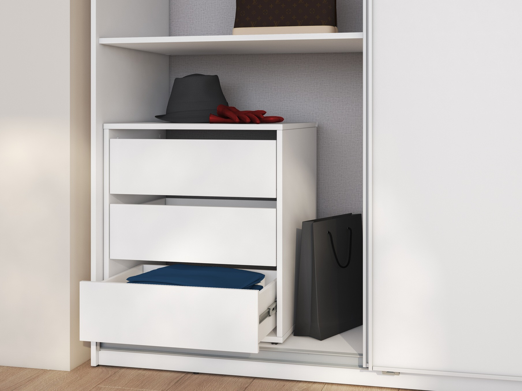 Görgős konténer Fresno 139