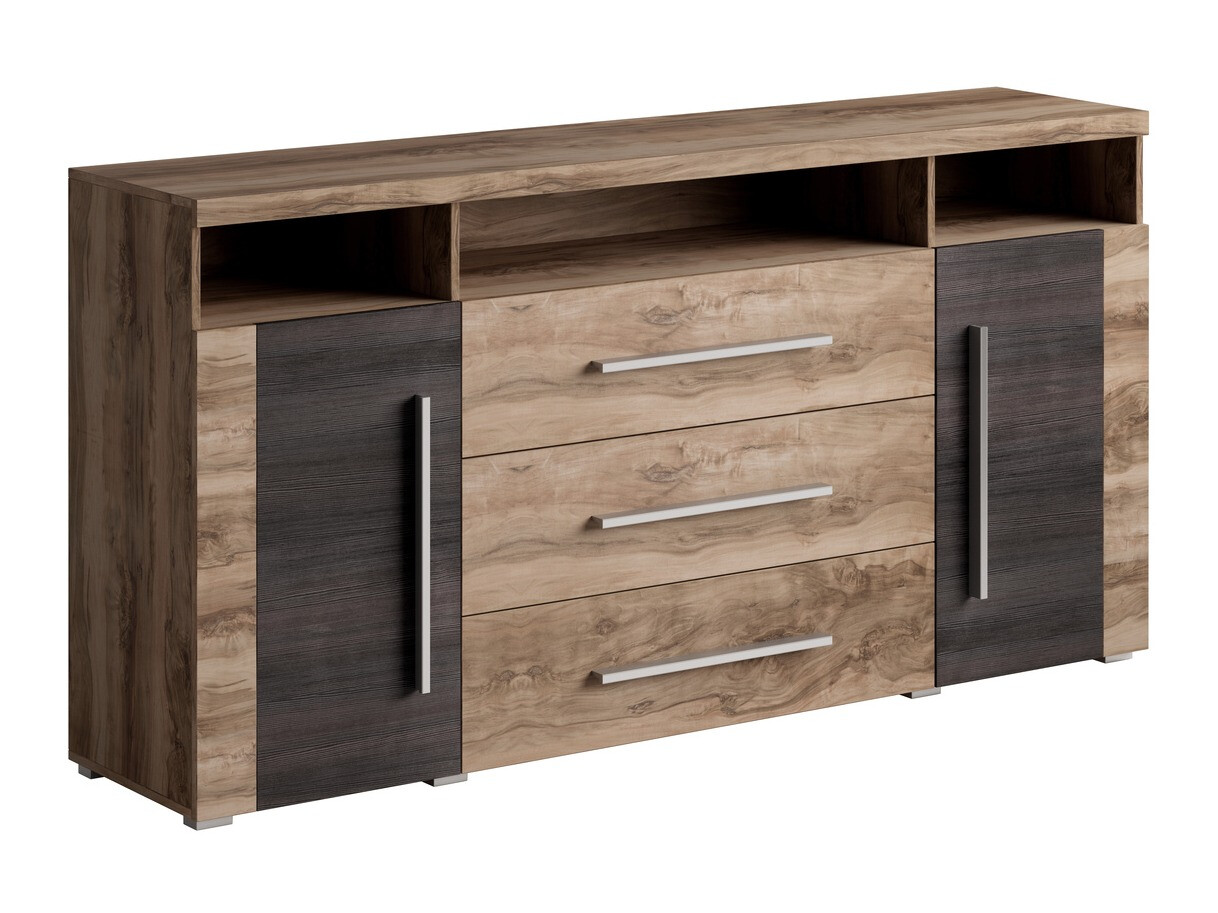 Komód Sorciro 100 (Dió + Sötét tölgy)