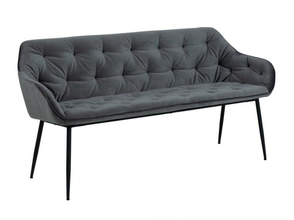 Kárpitozott pad Norsica 589 (Sötétszürke)