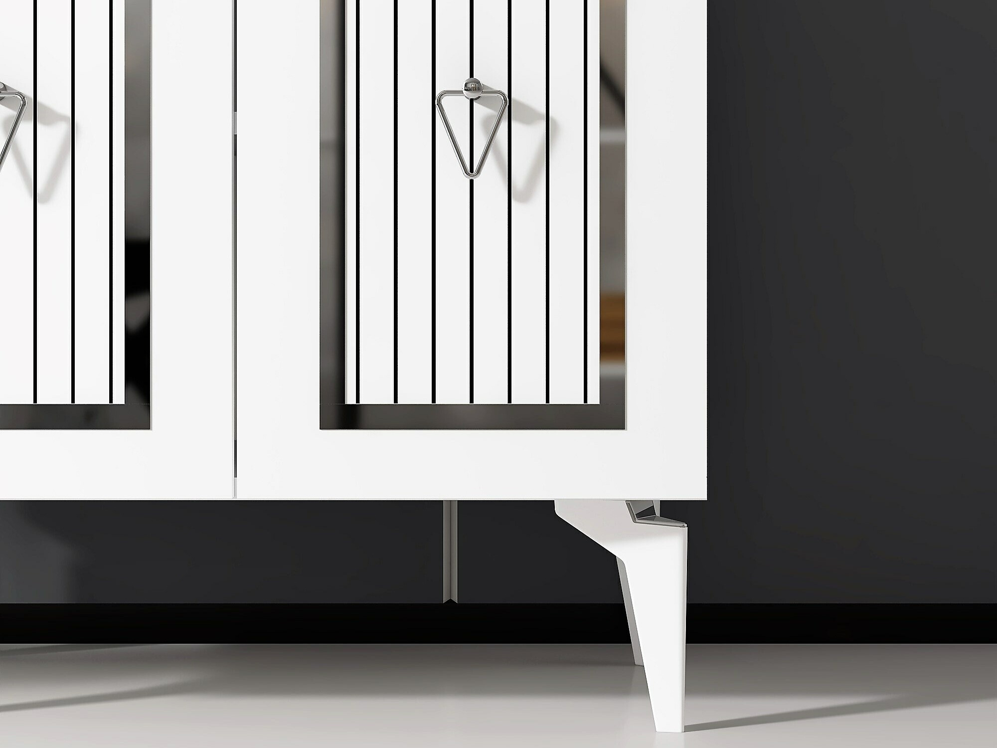 Szekrény Kailua 1973 (Fehér + Ezüst)