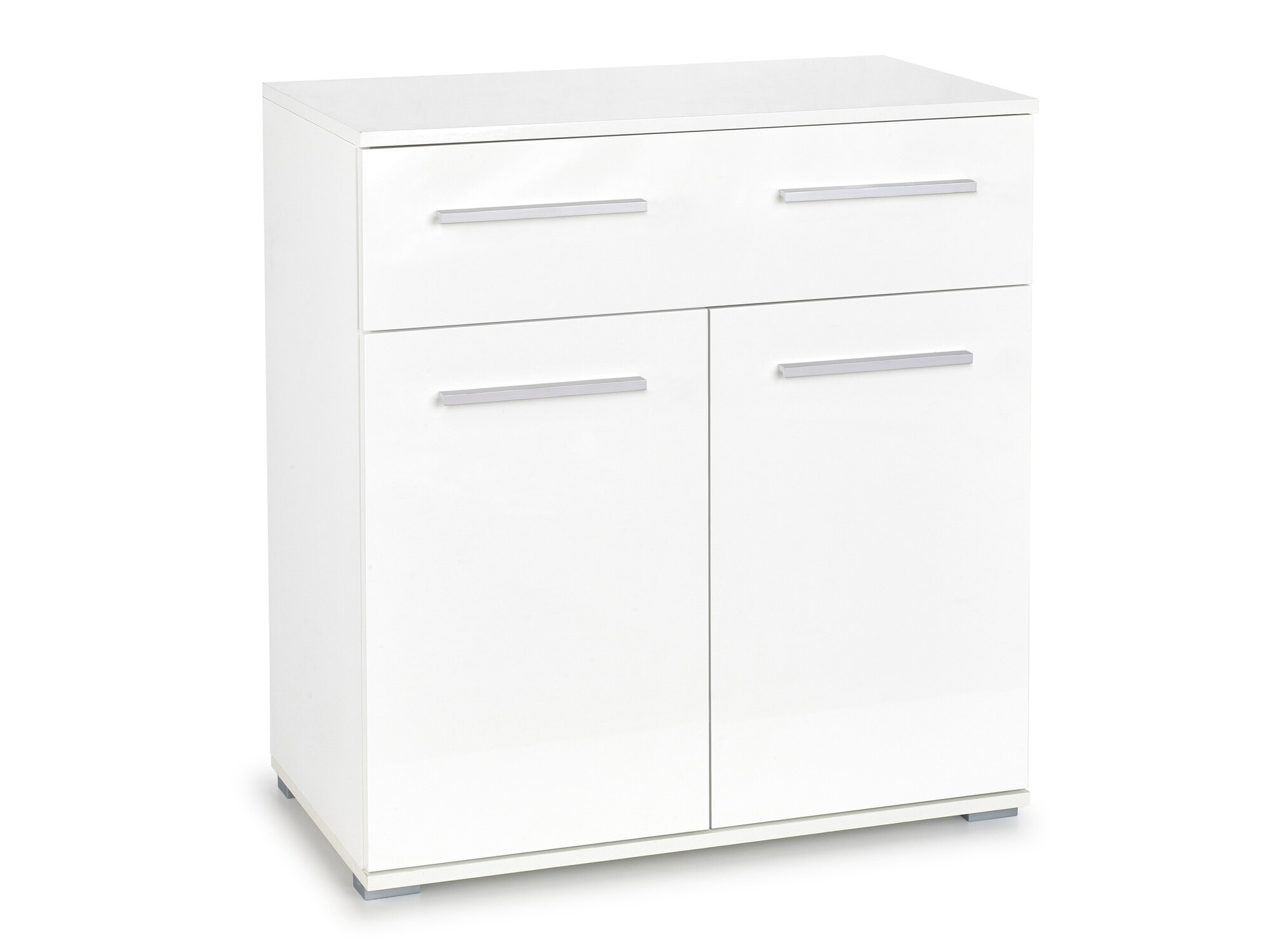 Komód Cirveso 100 (Fehér + Fényes fehér)