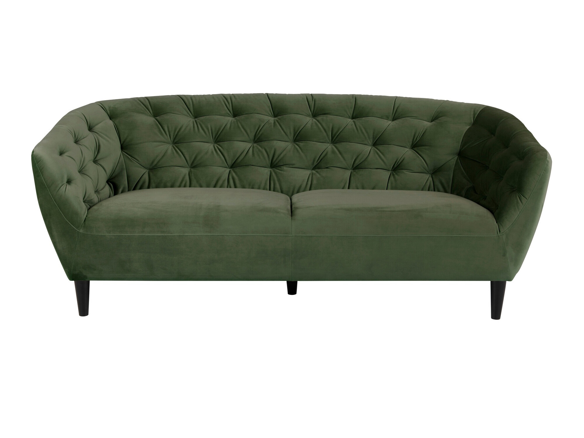 Chesterfield kanapé Norsica 232 (Sötétzöld)