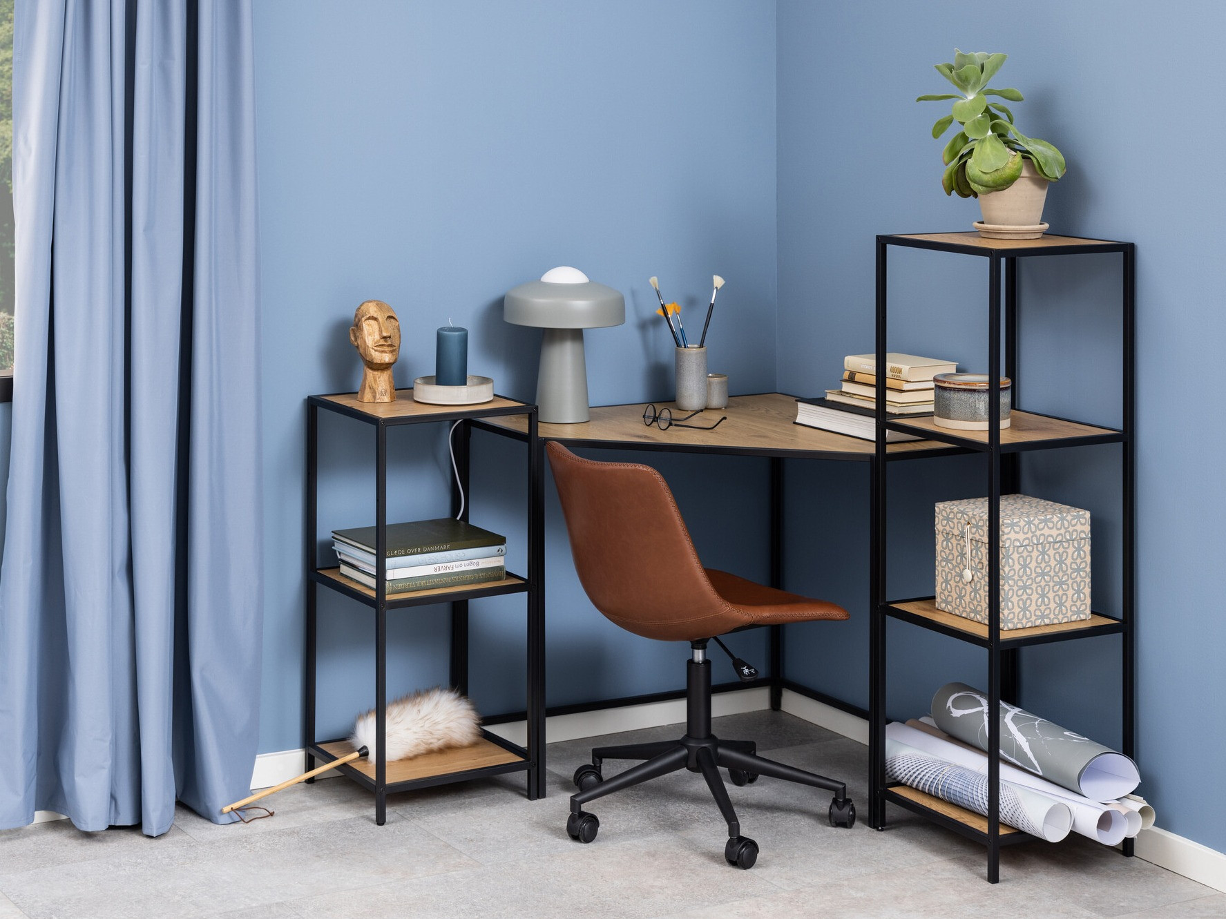 Könyvespolc Norsica Mare (119.5 cm)