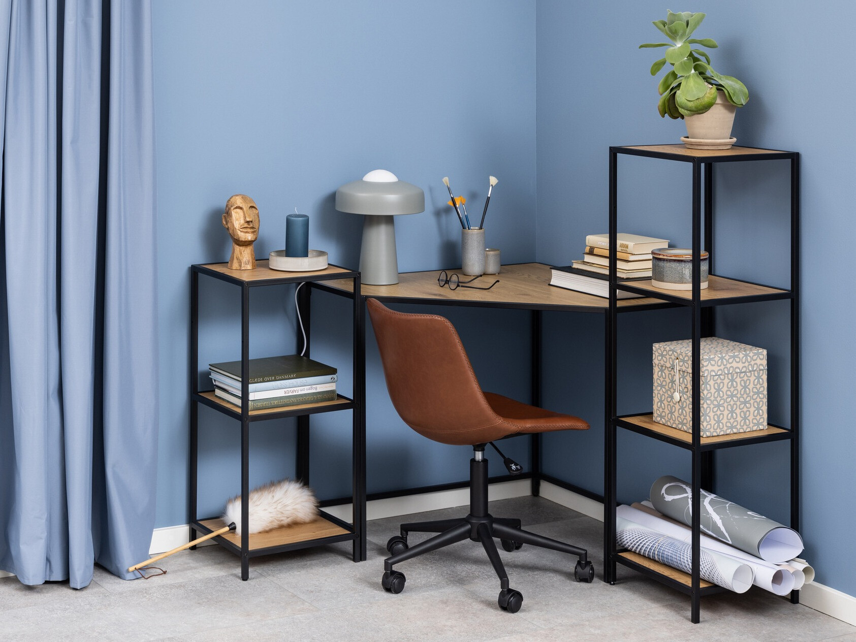 Könyvespolc Norsica Mare (82.5 cm)