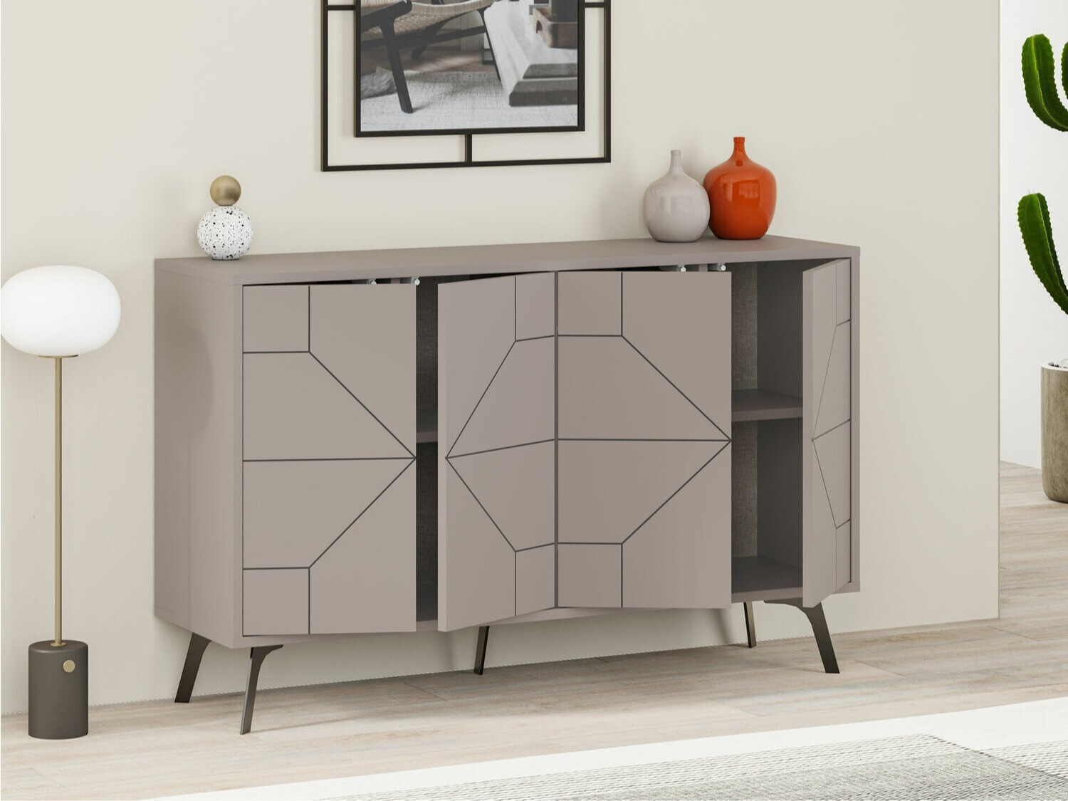 Szekrény Kailua 426 (Krém)