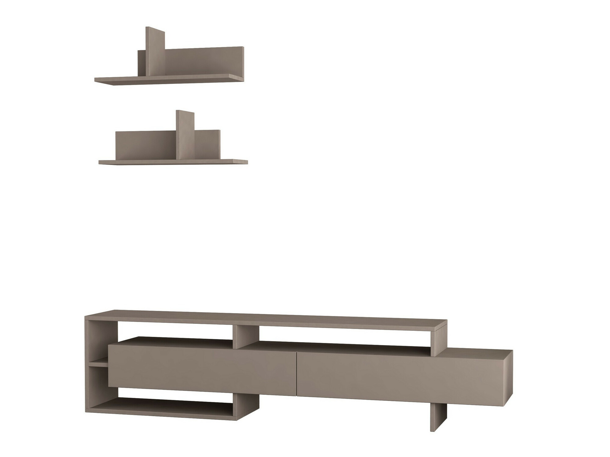 TV-állvány Kailua 2008 (Világosbarna)