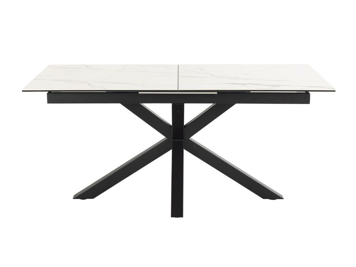 Asztal Norsica 676 (Fehér márvány + Fekete)