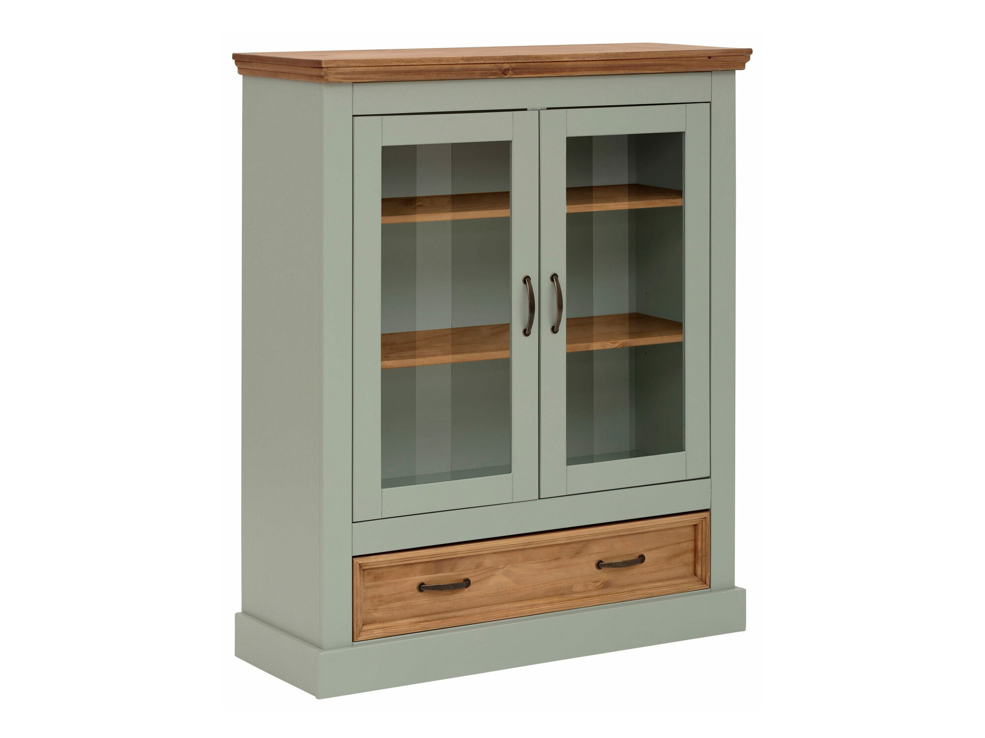 Komód Tolelio 123 (Zöld + Fenyő)