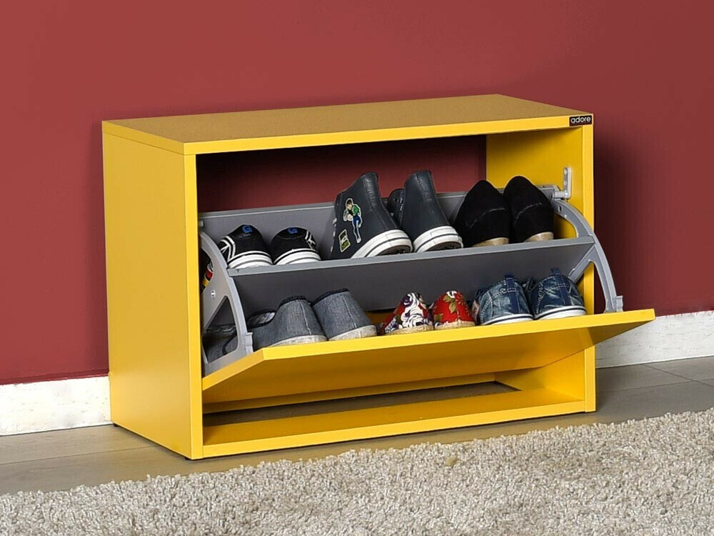 Cipőtároló Kailua 1043 (Sárga)