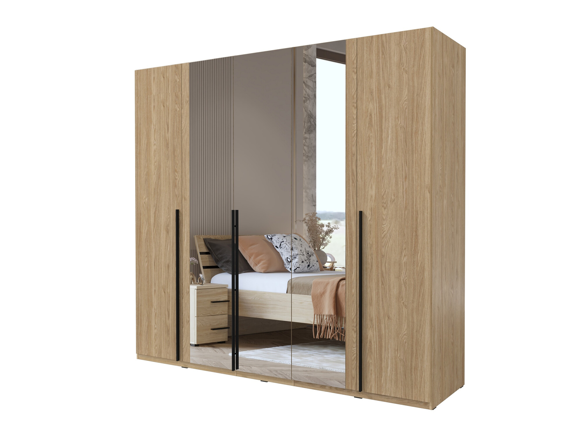 Gardróbszekrény Austin AY110 (Tölgy)