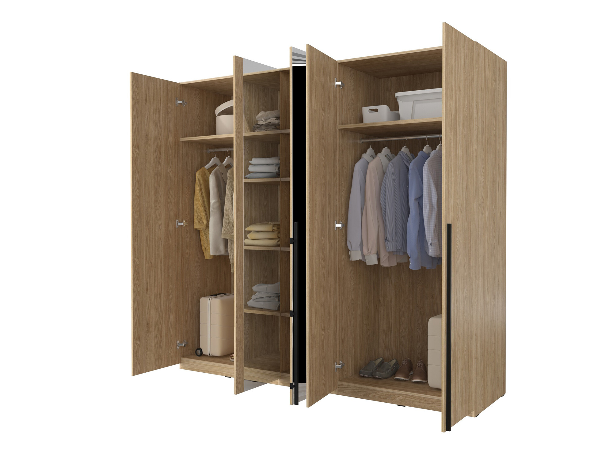 Gardróbszekrény Austin AY110 (Tölgy)