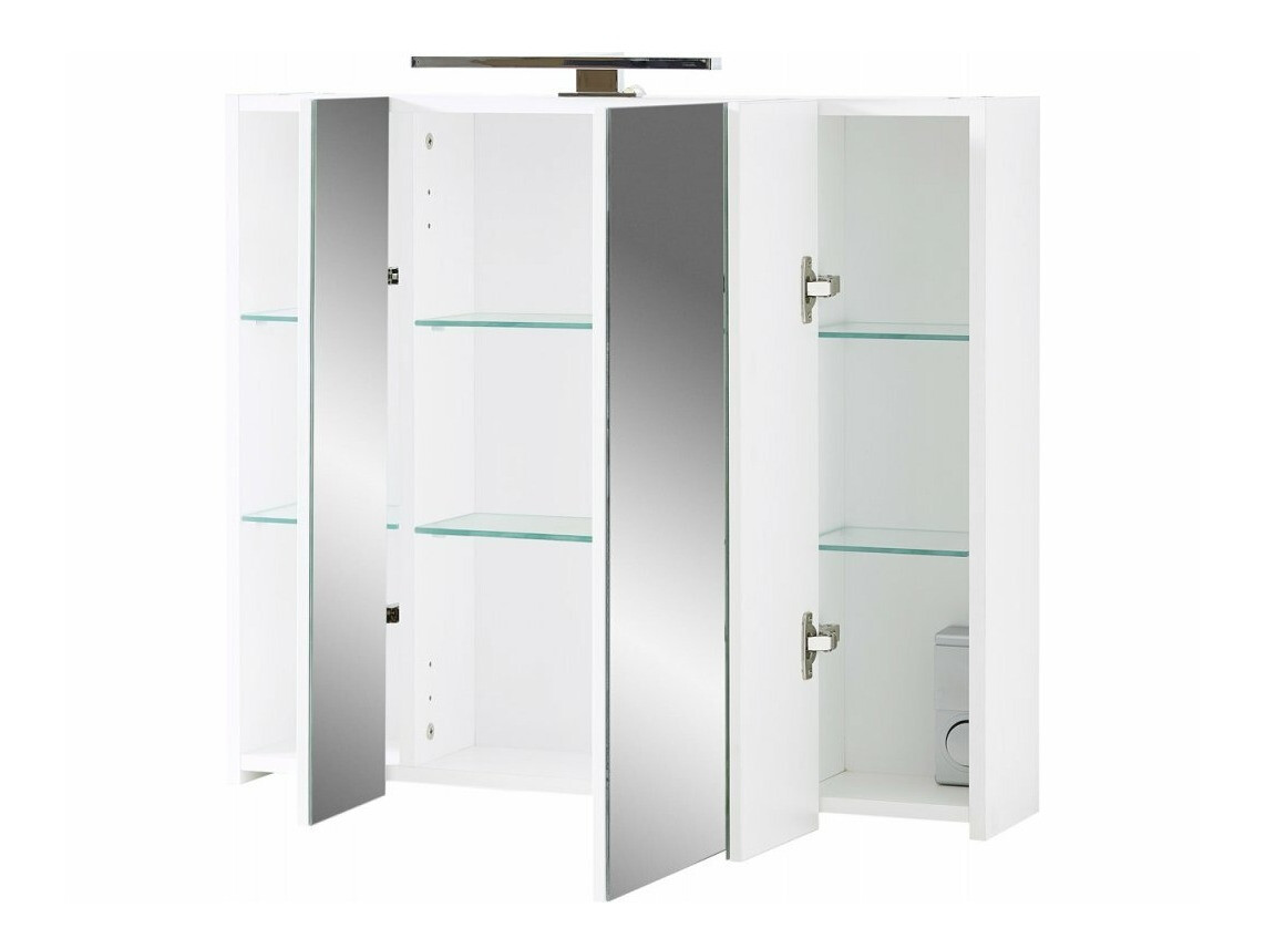 Fürdőszoba tükörszekrény Temeli 101 (Fehér)