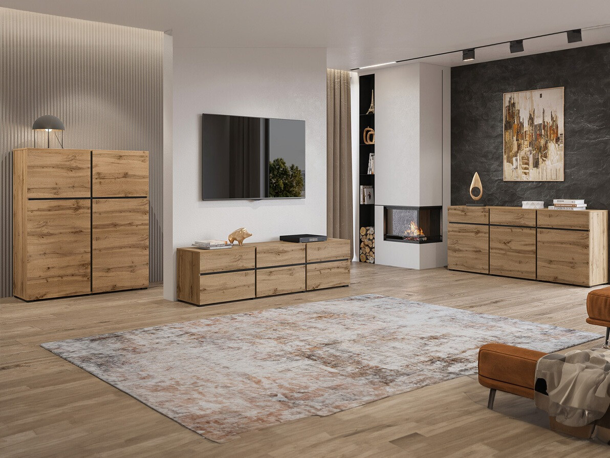 Komód Alfere 103 (Wotan tölgy)