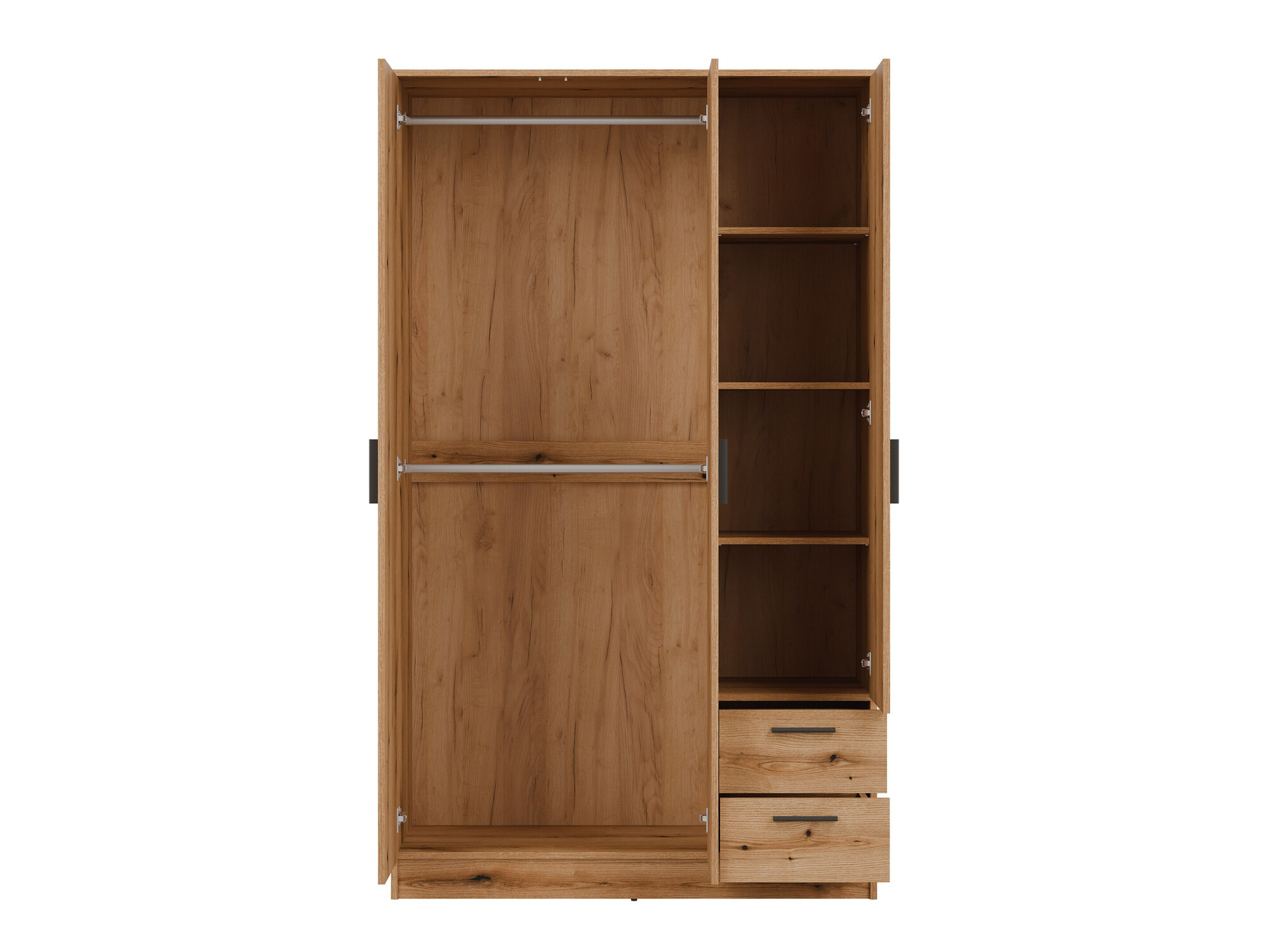 Gardróbszekrény Orlando 222 (Világos tölgy)