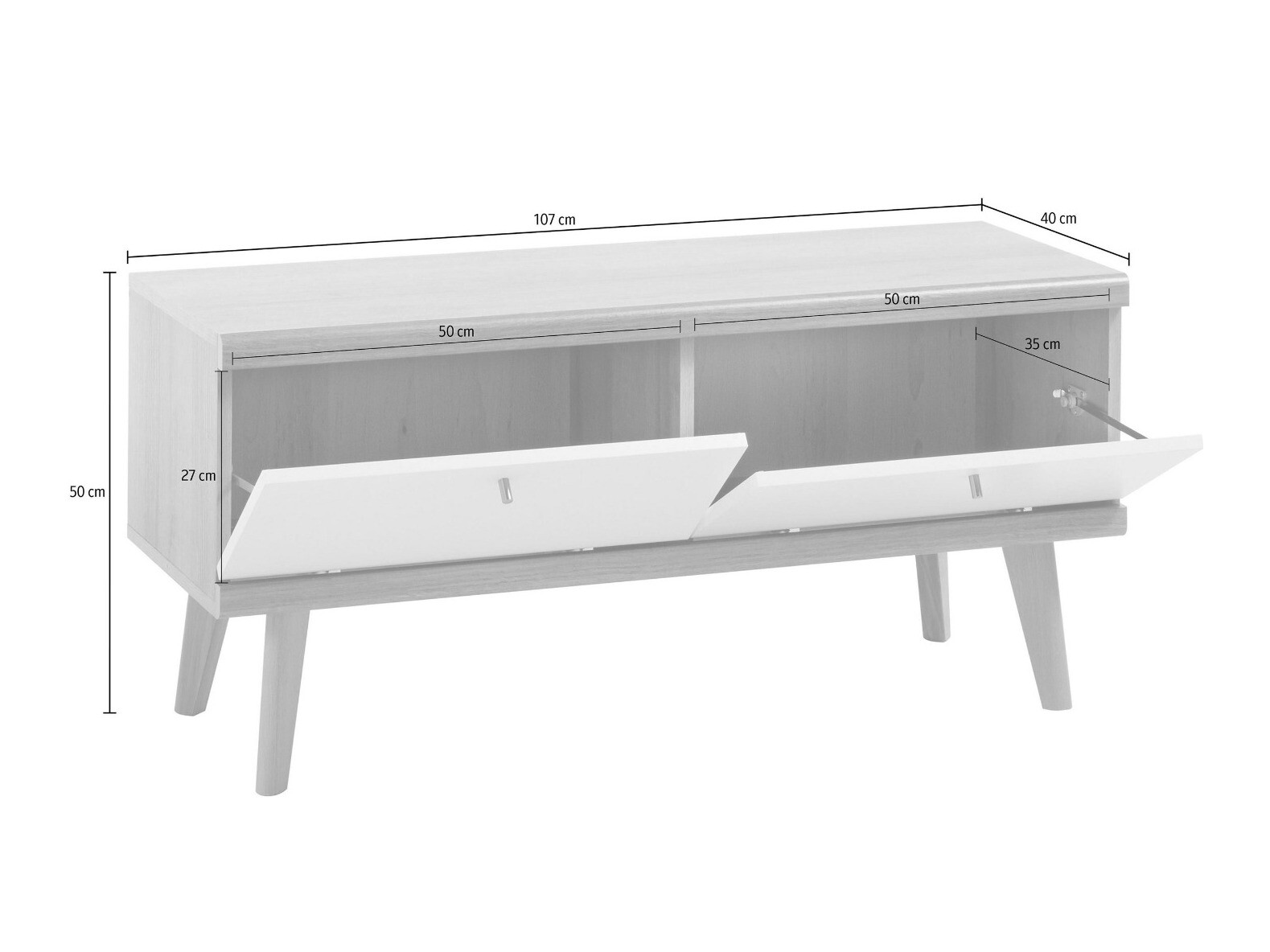 TV-állvány Elbfiou 109