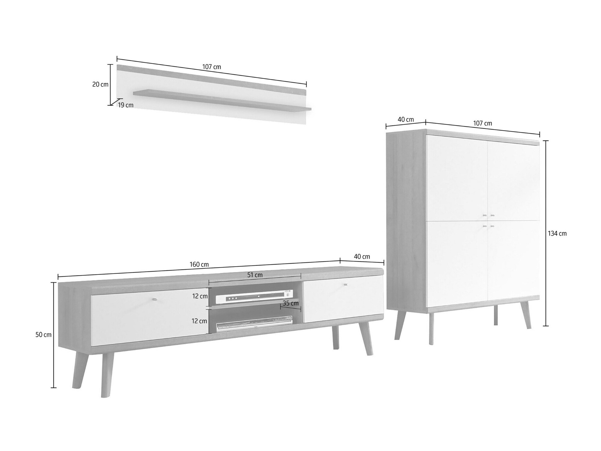 Nappali szett Elbfiou 114