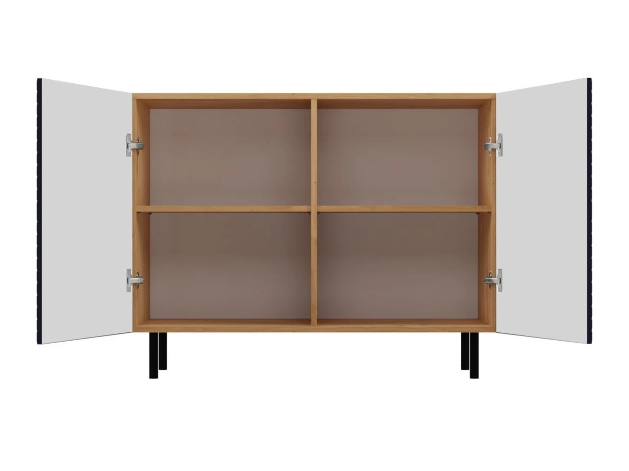 Szekrény Romseru 100 (Kék + Artisan tölgy)