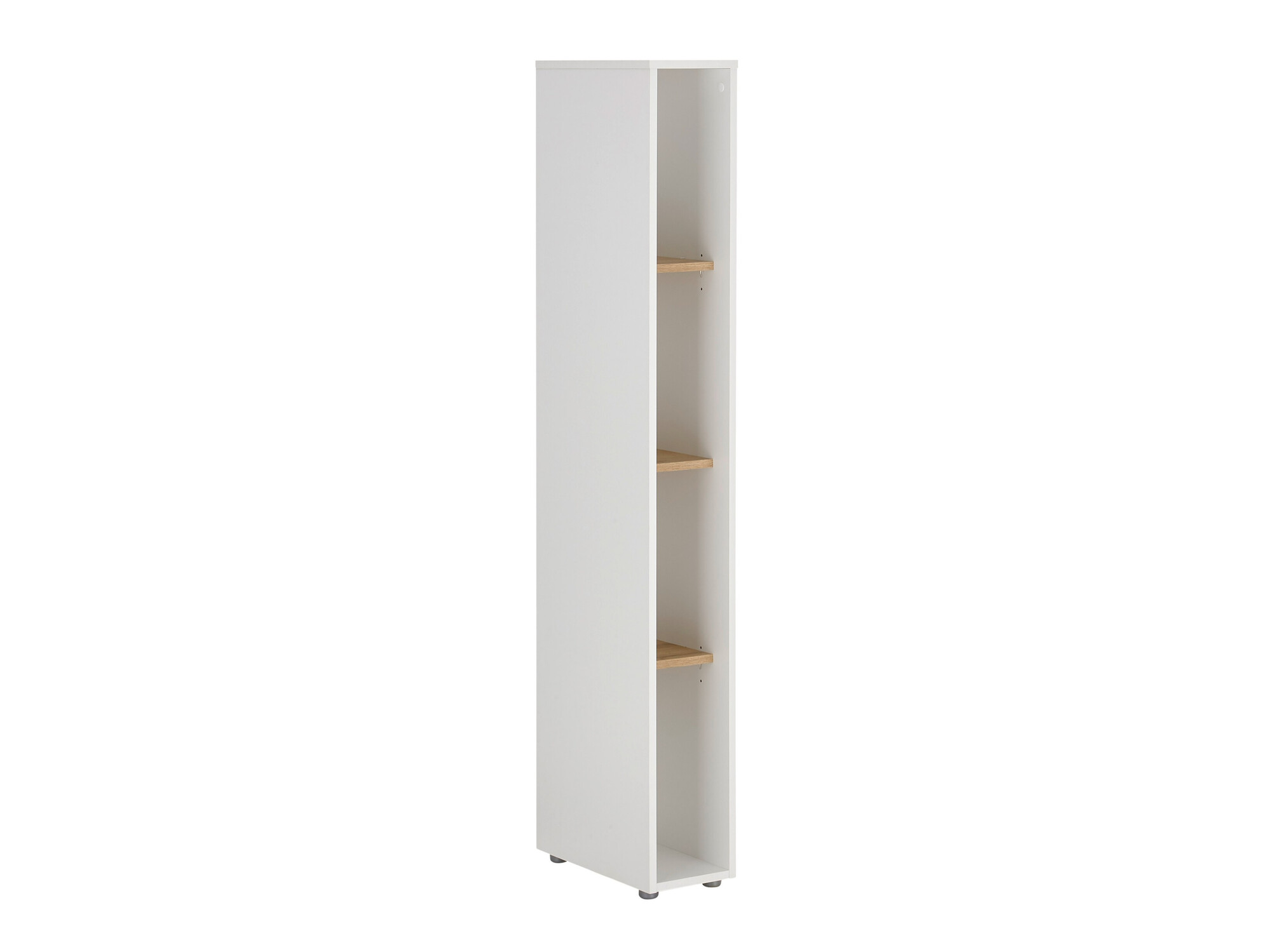 Könyvespolc Elbsori 106 (Fehér + Wotan tölgy)