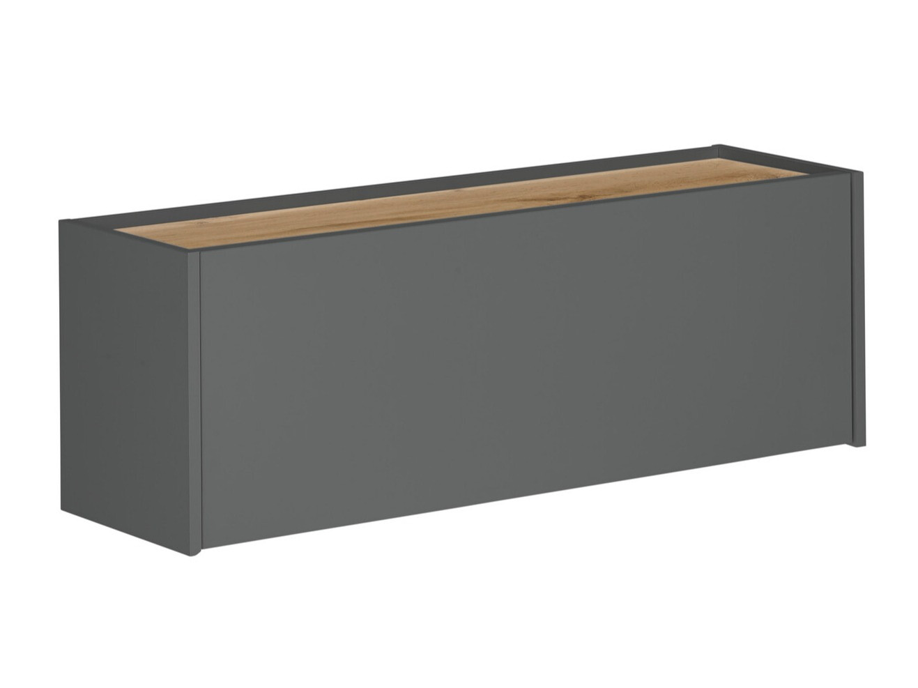 Fali szekrény Elbsori 109 (Antracit + Wotan tölgy)