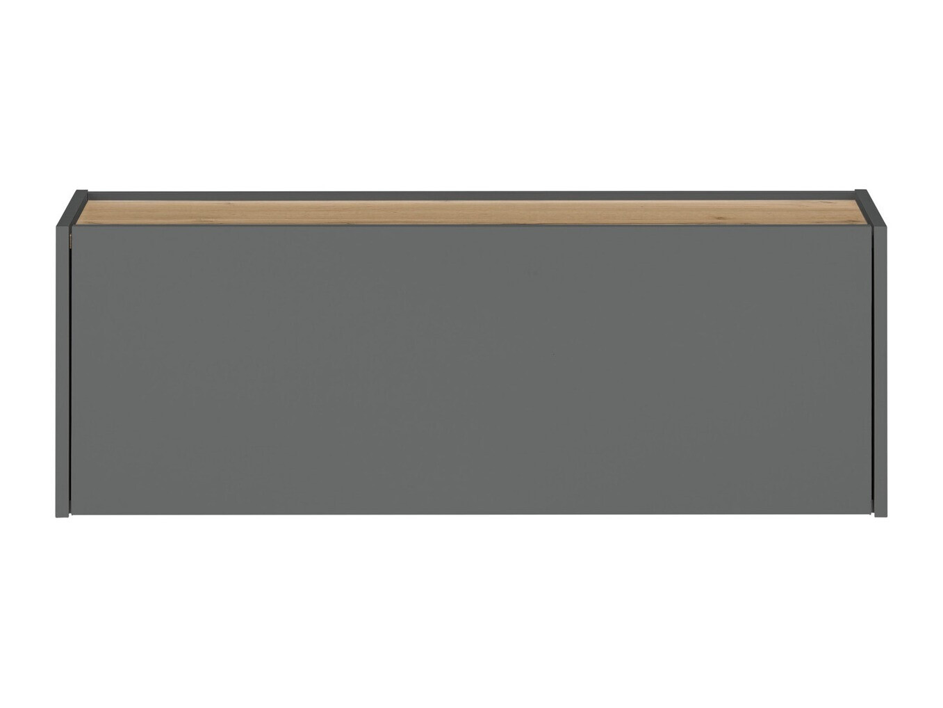 Fali szekrény Elbsori 109 (Antracit + Wotan tölgy)
