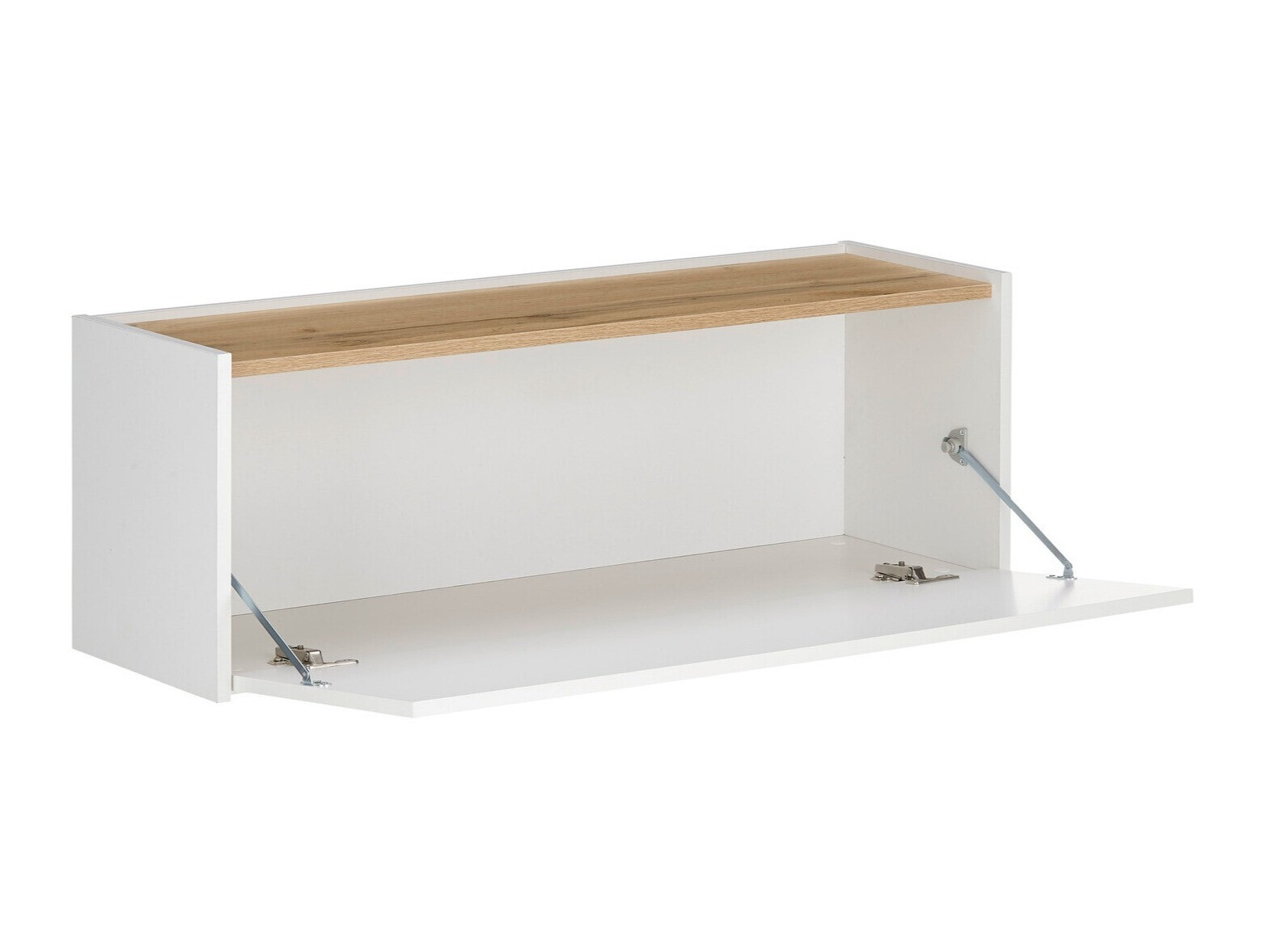 Fali szekrény Elbsori 109 (Fehér + Wotan tölgy)