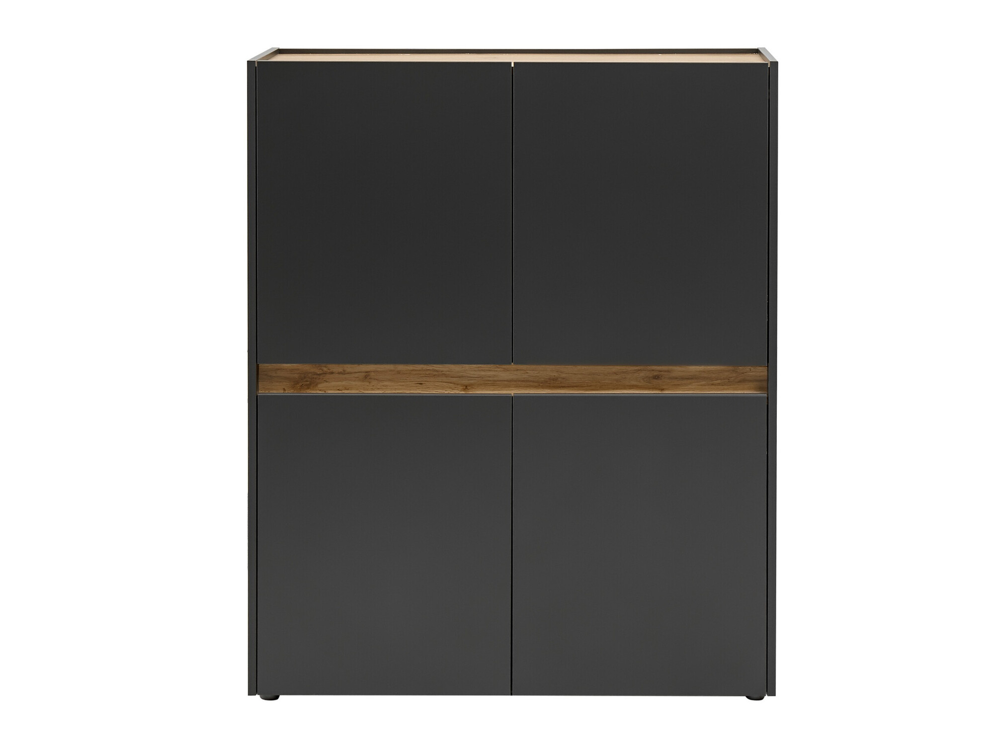 Szekrény Elbsori 111 (Antracit + Wotan tölgy)