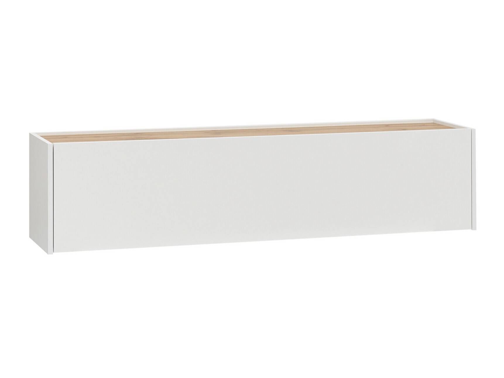 TV-állvány Elbsori 108 (Fehér + Wotan tölgy)