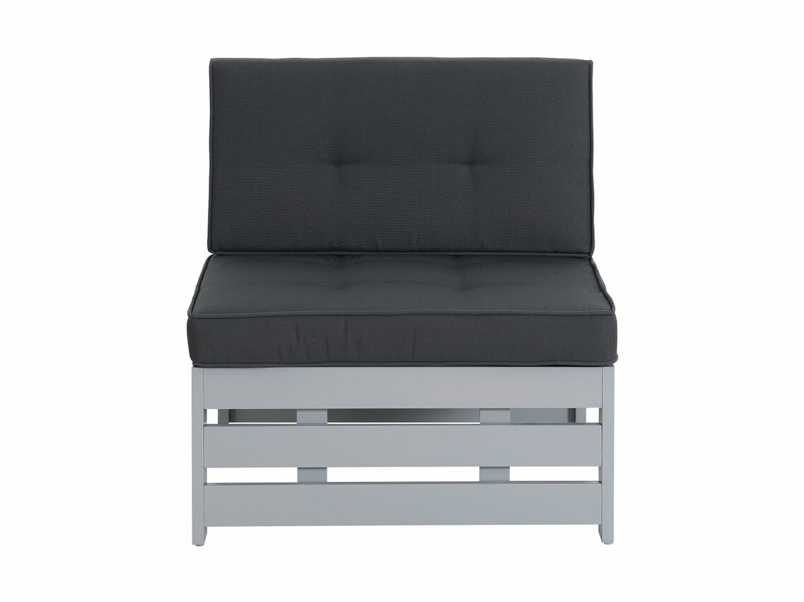 Kerti fotel Riverton 758 (Fekete + Szürke)