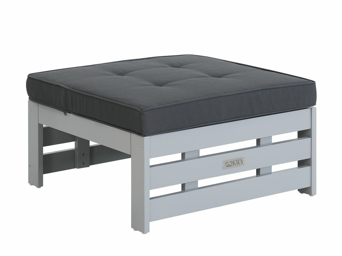 Kerti puff Riverton 761 (Fekete + Szürke)