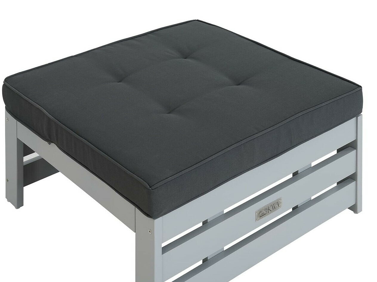 Kerti puff Riverton 761 (Fekete + Szürke)