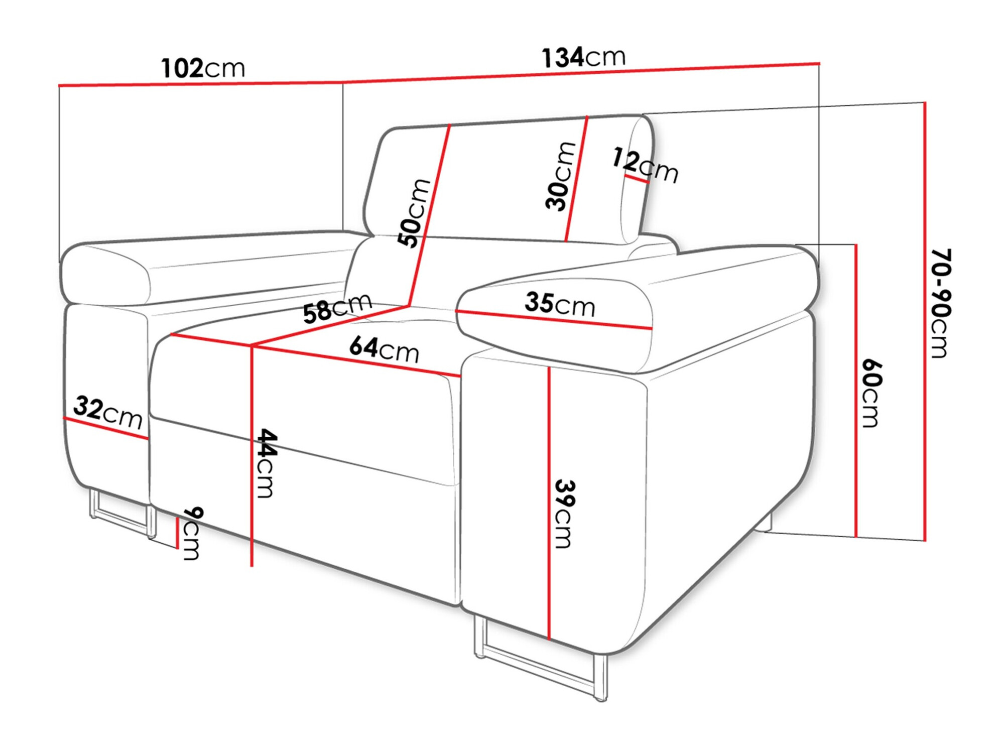 Fotel Comfivo Eliferu 106 (Poso 14)