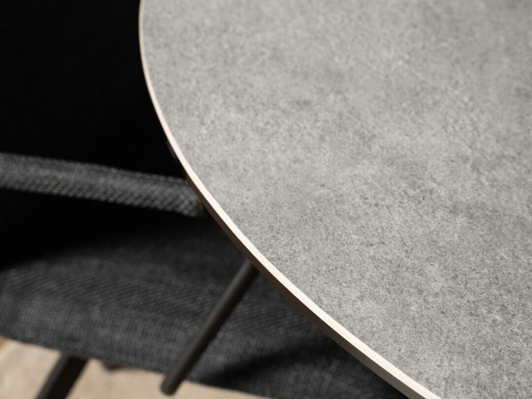 Asztal Norsica 780 (Fekete + Szürke márvány)