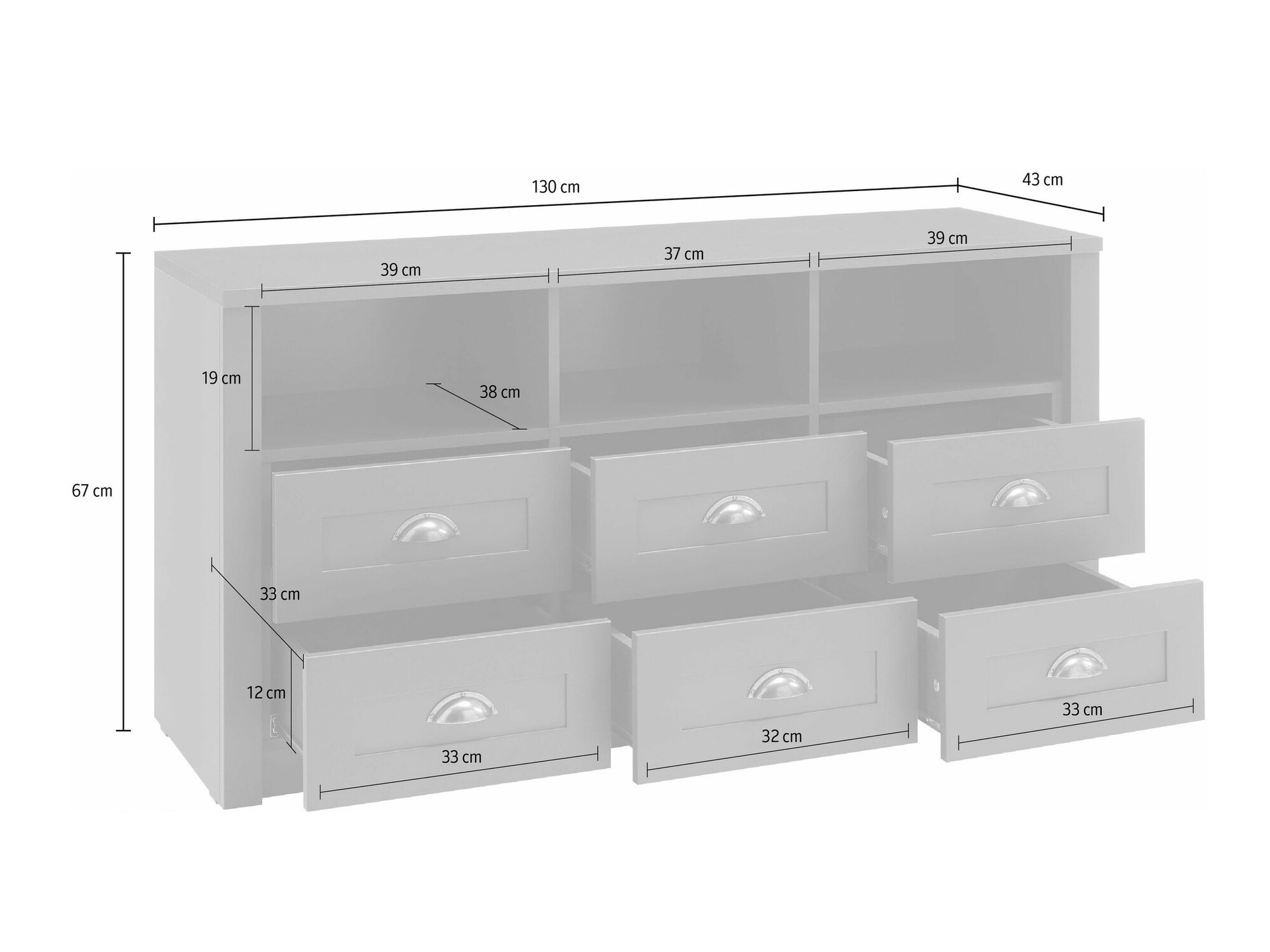 TV-állvány Evalira 101