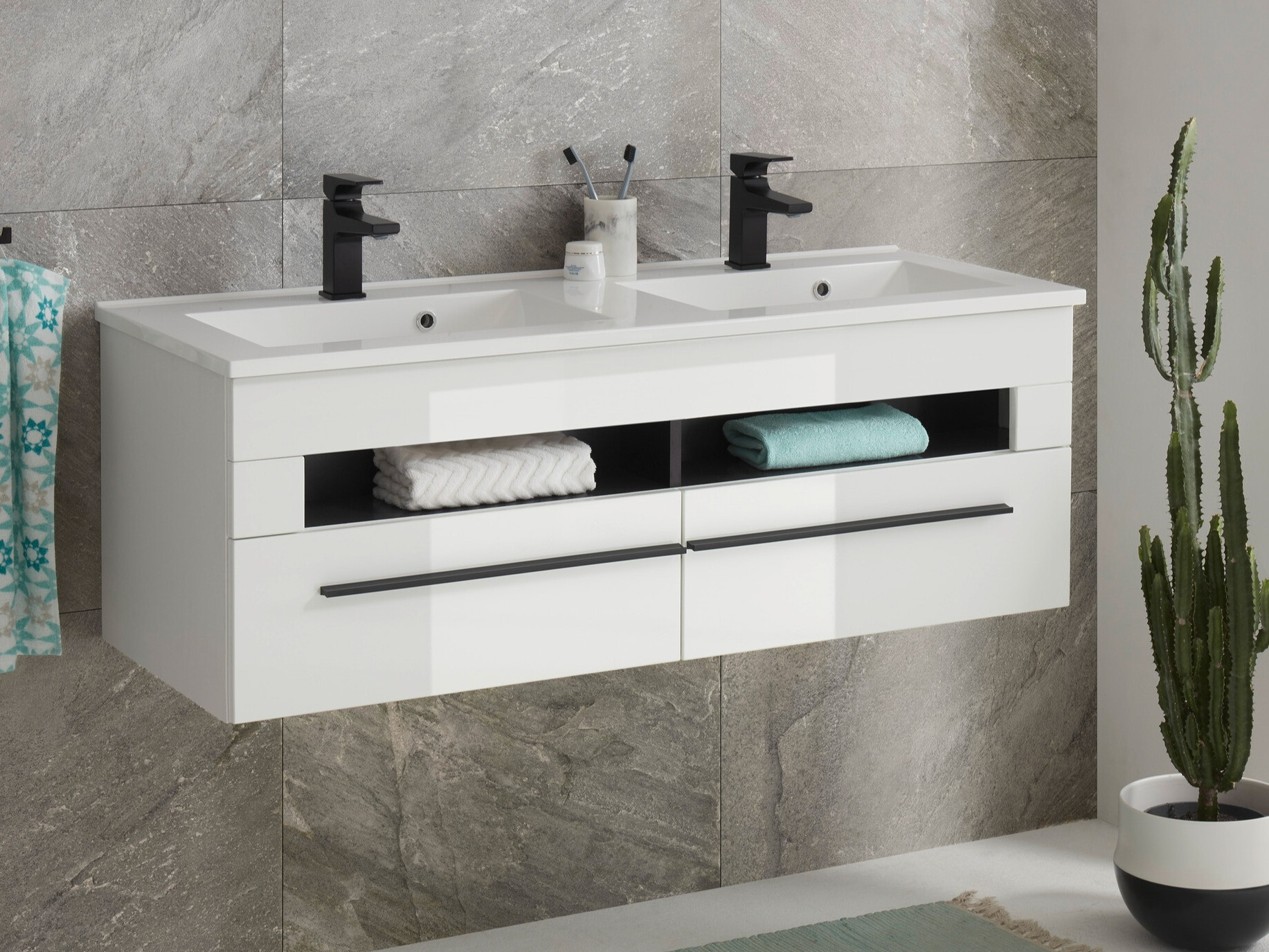 Fali szekrény mosdónak Torbelu 100