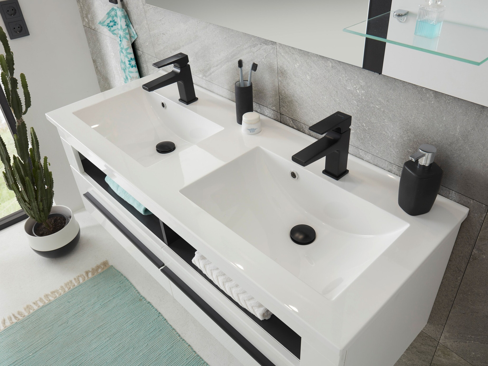 Fali szekrény mosdónak Torbelu 100