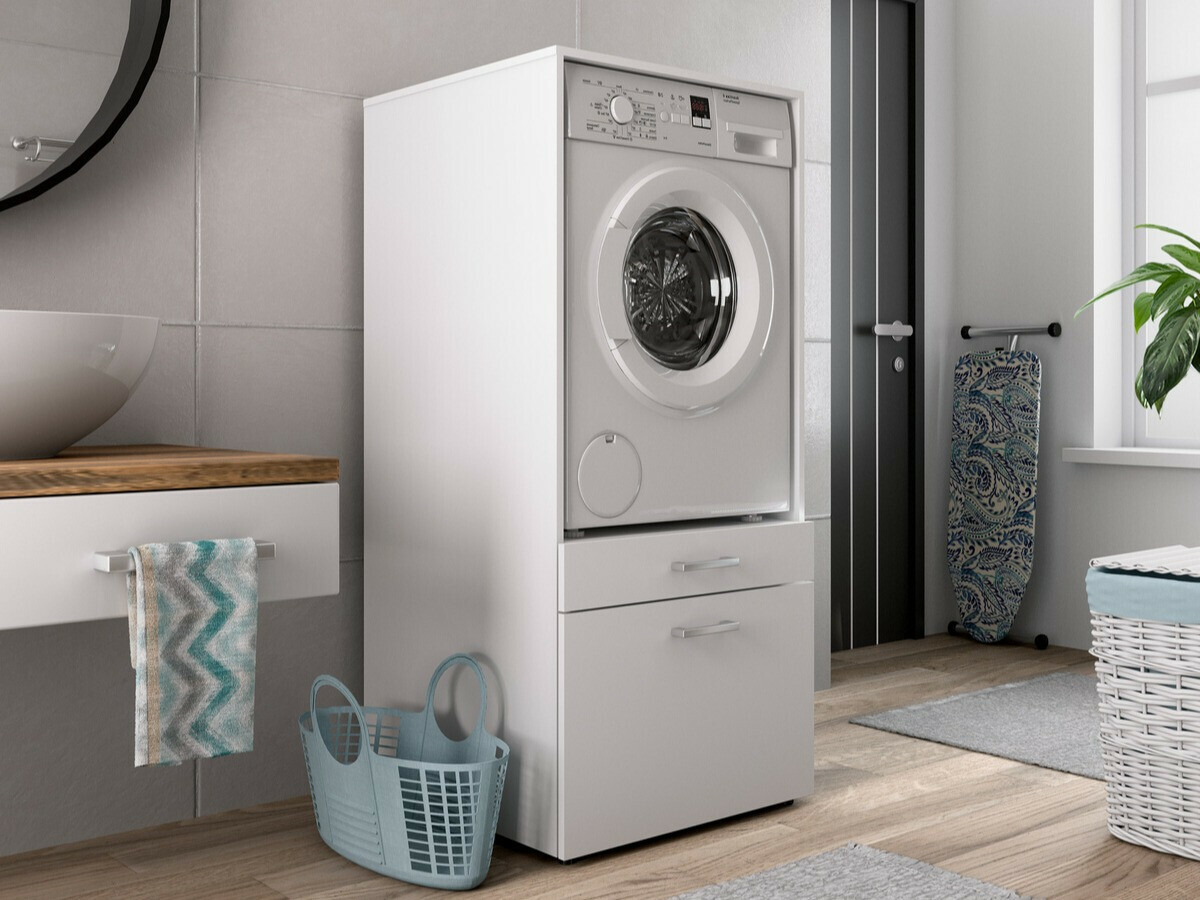 Fürdőszoba polc Austin 377 (Fehér)