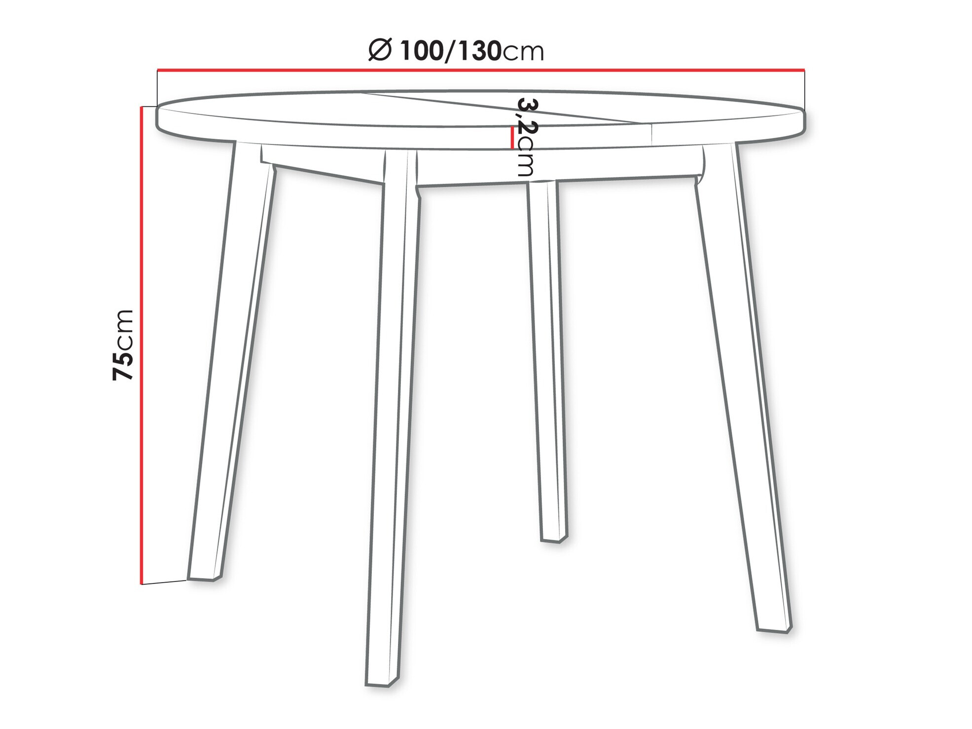 Asztal Victorville 358 (Artisan tölgy + Fekete)