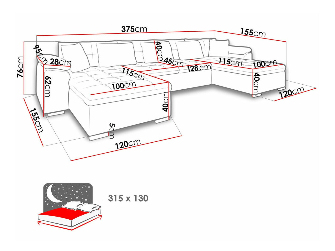 Sarokkanapé Comfivo 359 (Poso 14)