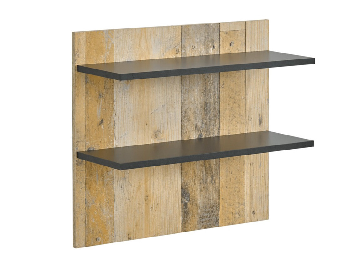 Fali polc Cirtale 105 (Érett tölgy + Antracit)