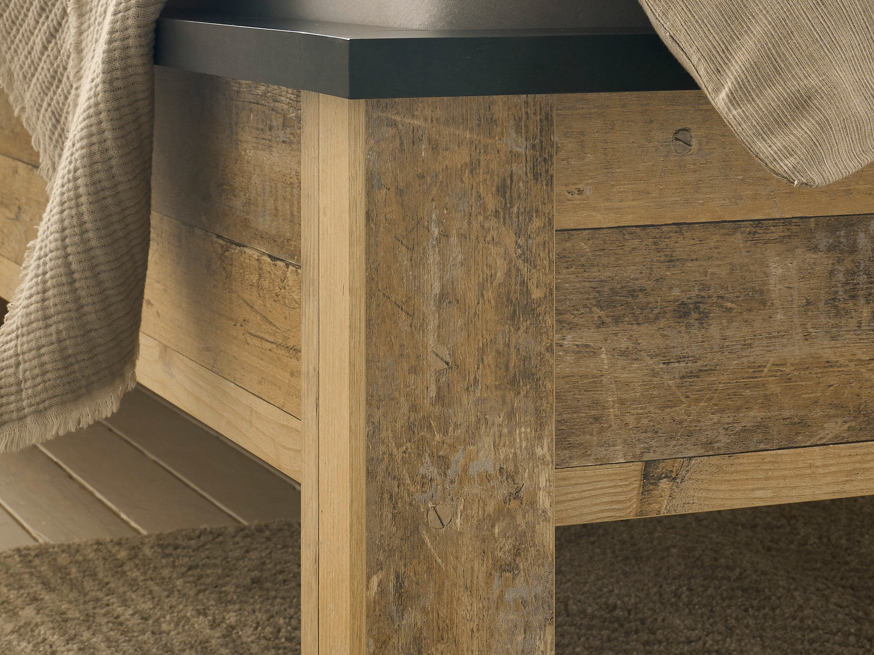 Ágy Cirtale 109 (Érett tölgy + Antracit)