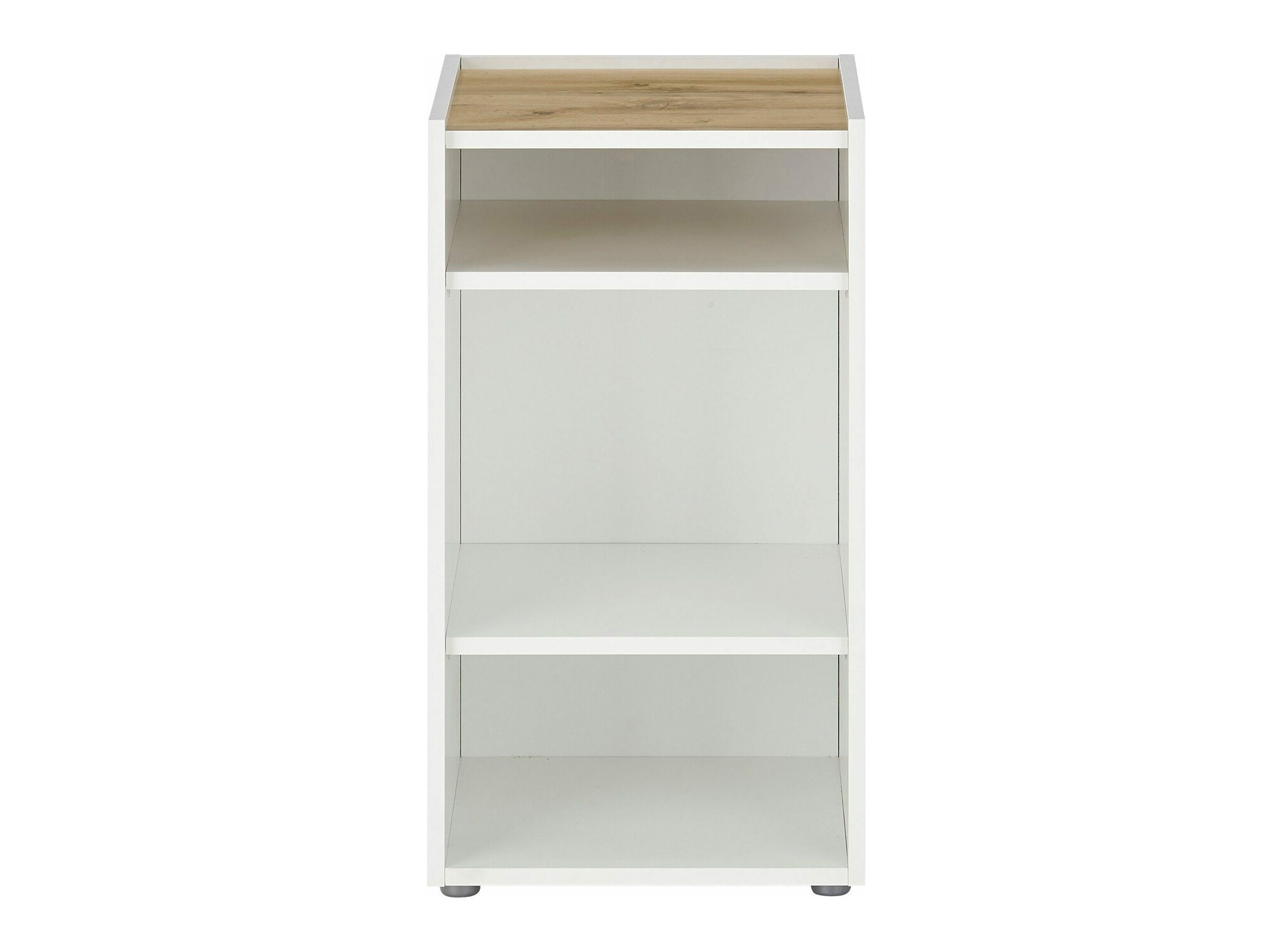 Könyvespolc Elbsori 149 (Fehér + Wotan tölgy)