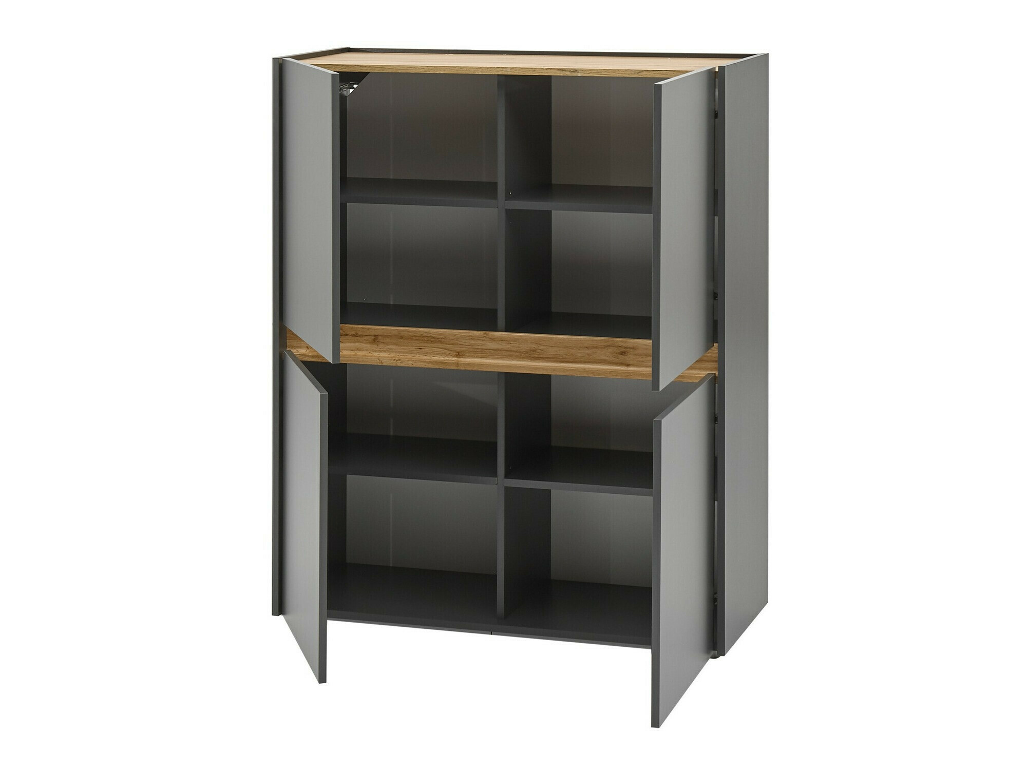 Otthoni iroda készlet Elbsori 150 (Antracit + Wotan tölgy)