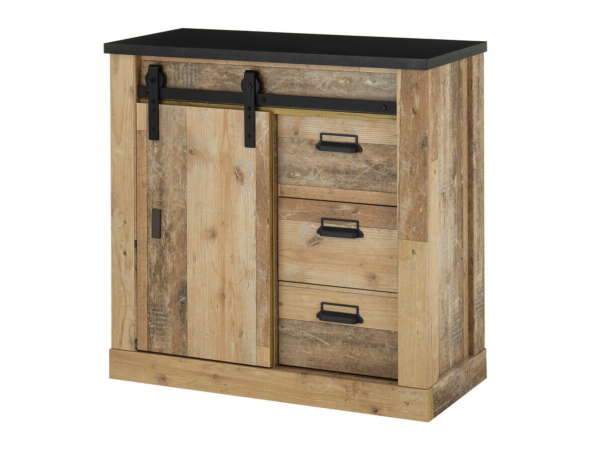 Komód Cirtale 117 (Antracit + Érett tölgy)