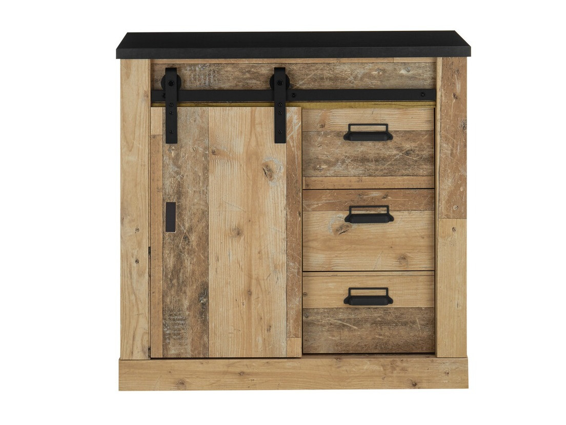 Komód Cirtale 117 (Antracit + Érett tölgy)